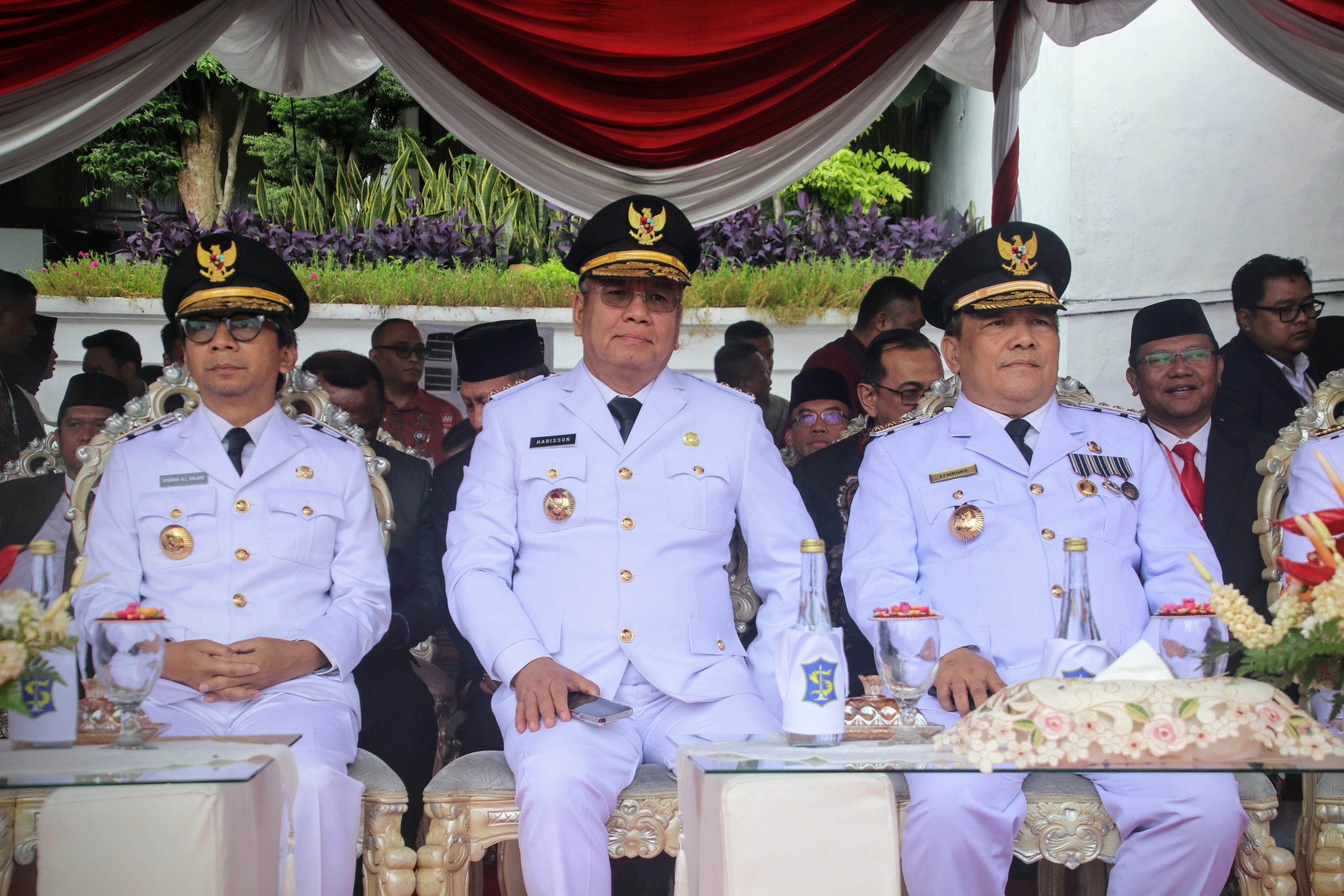 Pj Gubernur Harisson Hadiri Peringatan Hari OTODA Ke 28 di Surabaya