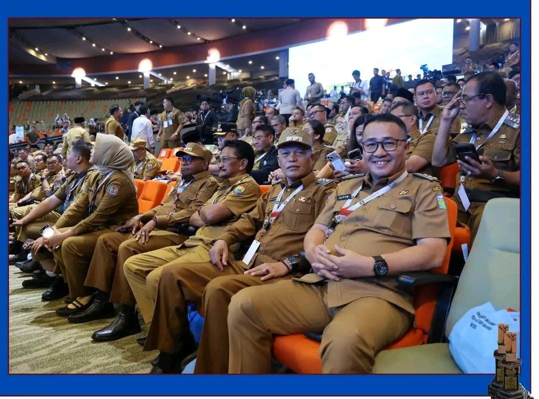 Wako Alfin dan Wawako Azhar Ikuti Rakornas Pemerintah Pusat dan Daerah Tahun 2026