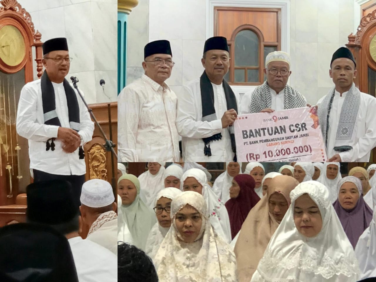 Safari Ramadhan 1447 H, Wabup Murison Pererat Silaturahmi dan Salurkan Bantuan di Semerap
