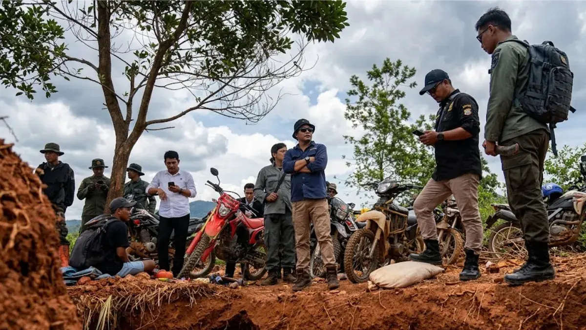 Dishut Kalsel menindak aktivitas PETI di Tahura Sultan Adam, Banjar. Sejumlah alat tambang diamankan, pelaku diminta hentikan aktivitas ilegal di kawasan hutan.