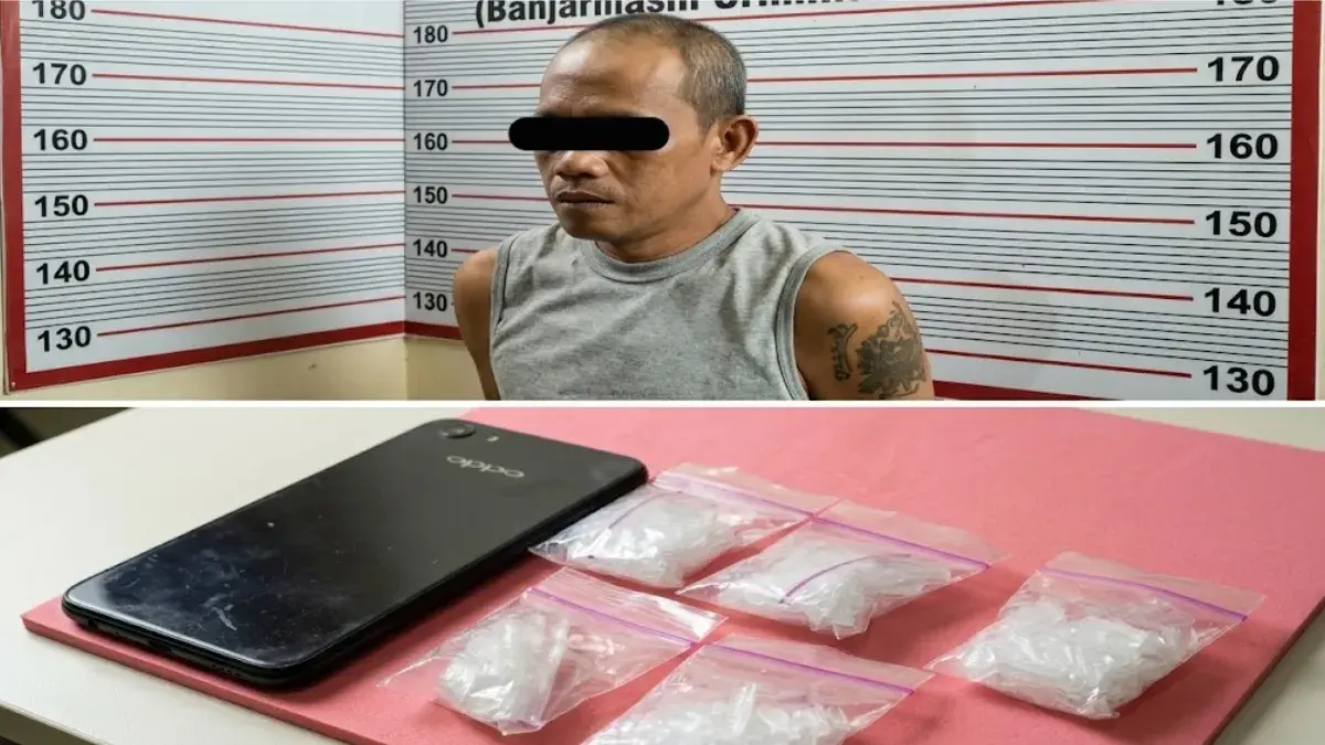 Polsek Banjarmasin Selatan tangkap pengedar sabu di Kelayan dan sita 20,62 gram narkotika. Polisi perketat pemberantasan jaringan narkoba di wilayah rawan.