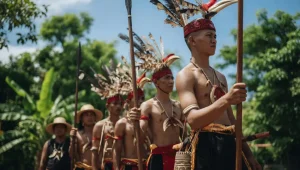 Festival Daren Kanderang Tingang di Barito Selatan menjadi wadah pelestarian budaya dan penguatan UMKM lokal, khususnya kerajinan anyaman rotan dan purun di Dusun Hilir.