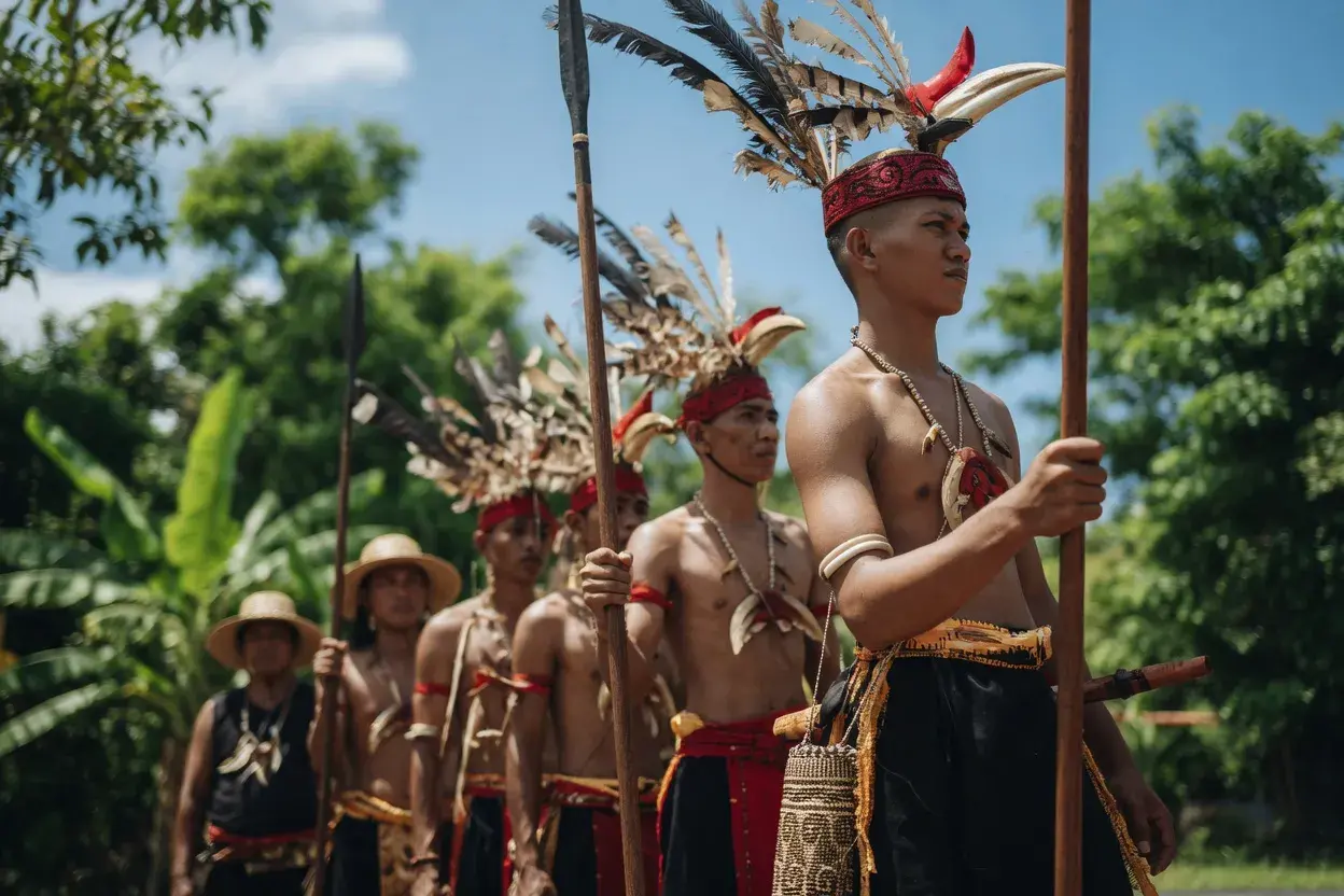 Festival Daren Kanderang Tingang di Barito Selatan menjadi wadah pelestarian budaya dan penguatan UMKM lokal, khususnya kerajinan anyaman rotan dan purun di Dusun Hilir.