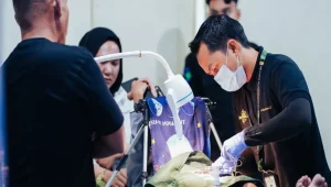 Pemkot Banjarbaru melalui RSD Idaman menggelar khitanan massal gratis dalam rangka Hari Jadi ke-27 Kota Banjarbaru sebagai bentuk layanan sosial inklusif bagi masyarakat.