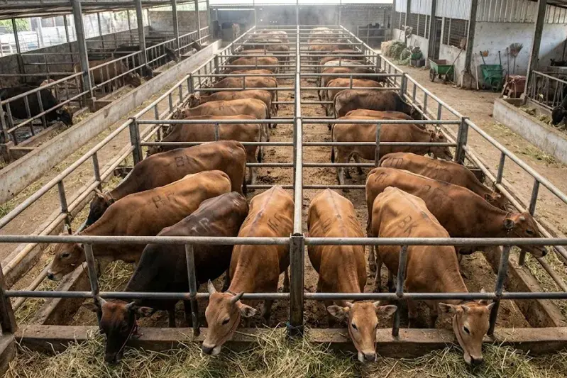 Pemkot Banjarmasin menyiapkan 2.500 sapi kurban untuk Idul Adha 2026. Pasokan didatangkan dari Kalimantan, Jawa, hingga NTT dengan pengawasan ketat PMK.
